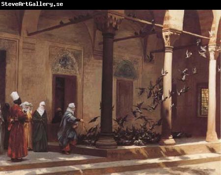 Jean Leon Gerome Les Pigeons (mk32)